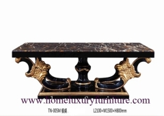 Wood furniture dining table and chairs dining room furniture Italy Style table