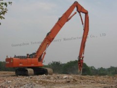 High Reach Removal Boom And Stick Excavator Long Arm For Hydraulic Breaker or Shear