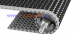 series 1400 oval friction top plastic conveyor belt
