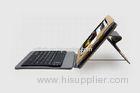 Customized Yellow iPad 2 Silicone Bluetooth 2.0 Keyboard Leather Case