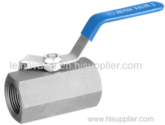 1 PC Ball valve Hexagon Type 2000WOG