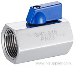 Mini Ball Valve Female Thread