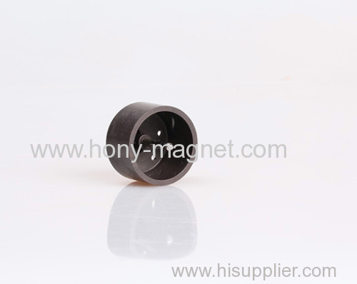 Strong permanent custom plastic ferrite magnets