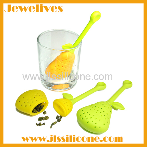 Silicone tea infuser cute and colorful shape