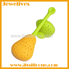 Silicone tea infuser cute and colorful shape