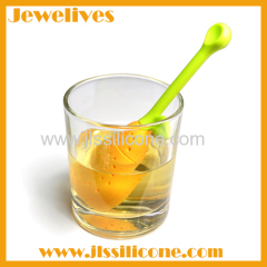 Silicone tea infuser cute and colorful shape