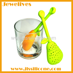 Silicone tea infuser cute and colorful shape