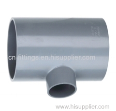 upvc reducing tee pipe fittings