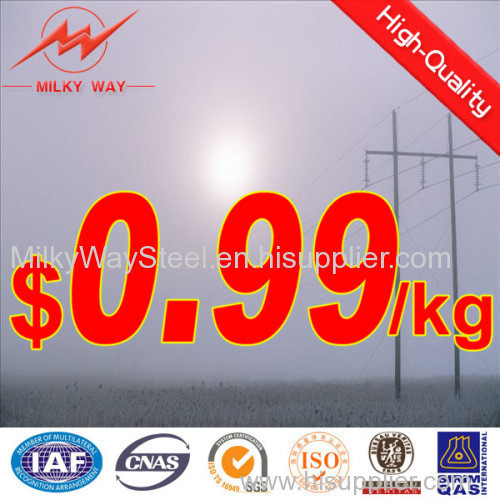 10-550KV electric power pole(utility pole)