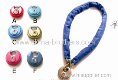 Colorful New Type Anti-theft Bicycle Chain Lock