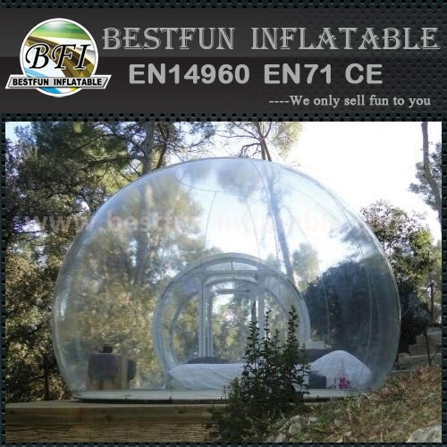 PVC transparent bubble relaxing tent