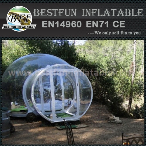 Hot welding workmanship bubble tree tent