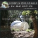 Commercial inflatable exhibition clear bubble tent