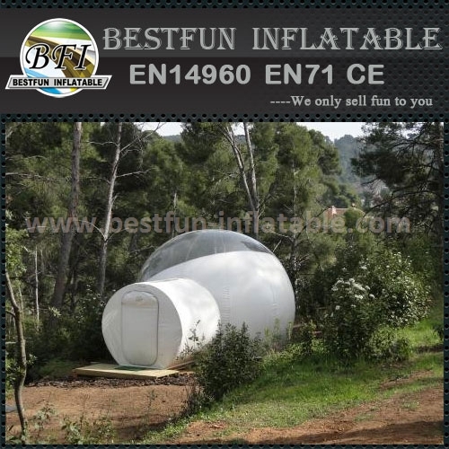 Outdoor advertising inflatable clear bubble tent