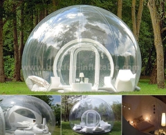 Nature inflated housing bubble transparent leisure tents
