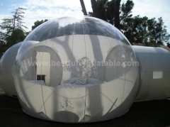 Projection clear inflatable bubble dome tent marquee