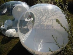 Commercial transparent inflatable belly bubble tree