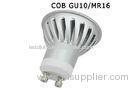 Eco Friendly Sharp 3 Watt GU10 LED Spot Lights 5000K 50Hz Wall Light