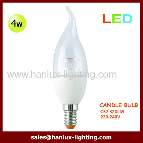 4W 320lm F37 E14 globe bulb