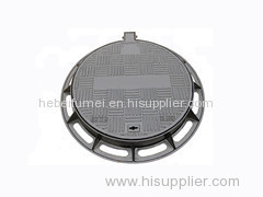 Double seal manhole cover and frame