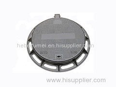 Double seal manhole cover and frame