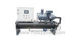 Low Temp Industrial Water Cooled Screw Chiller 7 Degree To 35 Degree