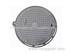Double layer manhole cover and frame