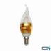 3W Energy Saving Led Light Bulbs E14 , DC 12V LED Candle Light