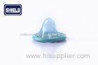 Natural Latex Rubber Colored Condom Ribbed , 52mm Long Lasting Condoms