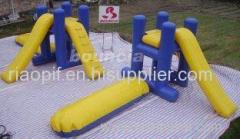 0.9mm Durable PVC Tarpaulin Inflatable Water Sport Slides For Pools