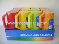 1.5L plastic serving jug Water jug Water pitcher with lid in display box packing