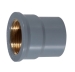 upvc female coupling with copper thread pipe fittings