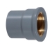 upvc female coupling with copper thread pipe fittings