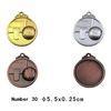 Zinc alloy Basket ball Cheap Sport Medals Dia 5cm / 6.5cm for sport game