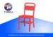 Anodizing Mental Dining Navy Chairs Outdoor Or Indoor , Leisure Navy Chair