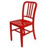 Indoor Red Mental EMECO Navy Chairs With Aluminum , Dining Room Furniture Sets