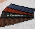 Grey Blue Roman Steel Roofing materials Tiles Color Coated For House roofing shingle , 1280mm * 380m