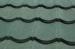 Roman hot dipped galvanized Steel Roof Tiles Green Colour For metal roofing materials