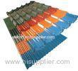Waterproof Painted Corrugated Steel Roofing Sheets Panel / Color Coated Metal Roof