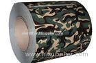 Camouflage Colored Galvanized Steel Coil / Prepainted Galvanized Steel Coils PPGI Plates