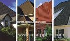Shingle System Steel Roofing Tiles Green Color Coated , House Exterior Roofing Tiles