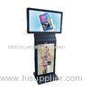 Bank Infrared LCD Digital Signage Display , 42 Inch Double Screen Kiosk