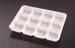 Pumpkin Pie Tray Disposable Food Trays With Plastic 12 Holes 24cm