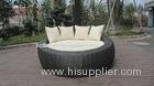 Home / Office Leisure Outdoor Rattan Daybed With White Cushion