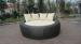 Home / Office Leisure Outdoor Rattan Daybed With White Cushion