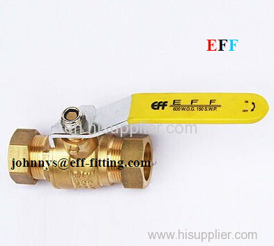 EFFC BRASS BALL VALVES