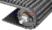 friction top conveyor belt 1400 plastic modular belt