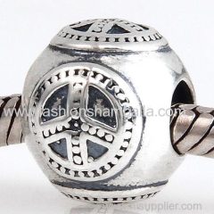European Style Sterling Silver Peace Beads