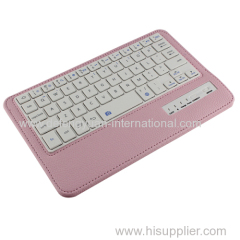 mini wireless keyboard with leather case for samsung TABS T700 / 705