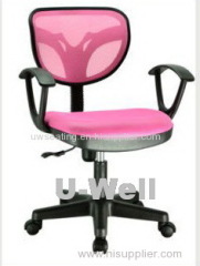 small mid back mesh armrest plastic gas lift BIFMA Computer swivel task revolving staff student study desk chair foshan